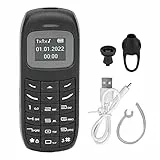 Vikye Seniorenhandy Handy, Kleinstes -Handy Mobiltelefon Dual-SIM Unlocked Schüler Handy Tastenhandy ohne Vertrag mit Großen Tasten für ältere Menschen, Studenten (Schwarz)