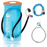 ALPIN LOACKER Outdoor Trinkblase mit Trinkschlauch für Sport und Outdoor I super leichte Wasserblase und Trinkbeutel zum Wandern I Trinksystem BPA frei, 2l