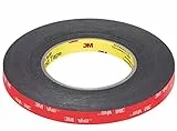 3M VHB 5952 – Universelles doppelseitiges Klebeband aus extra starkem Acrylschaum, wasser- und hochtemperaturbeständig, für Auto, Zuhause und Büro (12 mm x 4,6 m) (12 mm)
