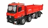 Amewi Mercedes-Benz Arocs Muldenkipper 8x4/4 4WD 1:18 RTR rot, RC ferngesteuert LKW Modell