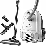 CONCEPT Hausgeräte VP8090 BEUTELSTAUBSAUGER 700 W Trooper Weiss