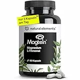Magnesium L-Threonate (Magtein®) – 2.083mg Magnesium L-Threonat pro Tagesdosis – 90 Kapseln – für deinen Magnesiumhaushalt – vegan, hoch bioverfügbar – in Deutschland entwickelt & laborgeprüft