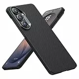 BENKS ArmorAir Hülle für Samsung Galaxy S26 6,3 Zoll [600D Kevlar Original], Ultra Dünn & Leicht, Premium Aramidfaser Case, MagSafe Kompatibel, Minimalistisches Design Schwarz