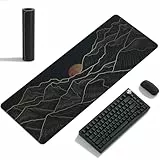 WitBicg Mauspad Groß Gaming, Mousepad Japan Style Waschbar Laptop-Schreibtischunterlage, Große Maus Für Büro Und Zuhause Mit Rutschfester Gummiunterlage (800 Mm x 300 Mm x 2 mm)