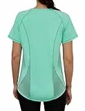 Terecey Sport Tshirt Damen, Sportshirt Kurzarmshirt WorkoutTops Funktionsshirt Atmungsaktiv Laufshirt Fitness für Lässig Laufen Yoga Gym - 3XL