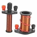 Hyuduo Primärsekundäre Spule Set EasyTouse Unterrichtszubehör für die Mittelschule Physik, Elektromagnetische Induktionsspulen -Experimentinstrument