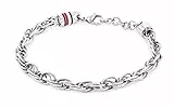 Tommy Hilfiger Schmuck Armband Kette aus Edelstahl für Männer und Frauen - 2790499