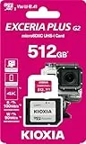 KIOXIA Micro SD 512GB EXCERIA Plus G2 UHS-I C10 Con ADAPTADOR