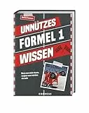 Unnützes Formel 1 Wissen: Muss man nicht wissen, vergisst man trotzdem nicht mehr. Über 500 unnütze Fakten zu Formel 1 und Motorsport, vor und hinter den Kulissen. Schönes Formel 1 Geschenk für Fans.