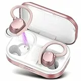 Wireless Earbuds, HiFi Stereo Sound Bluetooth 5.3 Wireless Kopfhörer mit 4 ENC Noise Cancelling Mikrofon, IP7 Wasserdicht Earbuds, 40 Stunden Spielzeit mit LED Display, für Sport/Reisen/Arbeit