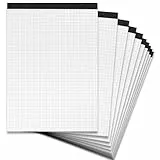 herlitz Notizblock ohne Deckblatt A5 kariert, 50 Blatt, 70 g/m², 10 Stück
