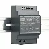 HDR-60-24 DIN-Schienen-Netzteil, 60 W, 24 V, 2,5 A, Hutschienen Netzteil Transformator DIN-Rail