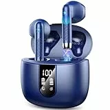 Bluetooth 5.3 Kopfhörer, In Ear Kopfhörer Kabellos mit 4 Mic, 48H Tiefer Bass Spielzeit Wireless Earbud, LED-Anzeige, Bluetooth Ohrhörer mit ENC Noise Cancelling, IP7 Wasserdicht Kopfhörer Sport USB-C