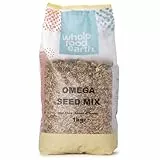 Wholefood Earth Omega Samenmischung GVO-frei 1kg – vegane Proteinquelle