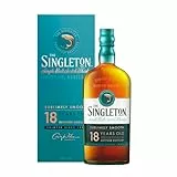 The Singleton of Dufftown 18 Jahre, Single Malt Scotch Whisky, mit Geschenkverpackung, handgefertigt auf schottischem Boden, 40% vol, 700ml Einzelflasche |