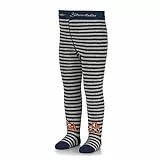 Sterntaler Jungen Bagger Strumpfhose, Marine, 92