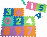 Playshoes Unisex Baby EVA-Puzzlematten 10-teilig 308744, 900 - Mehrfarbig, 10 Teile (1er Pack)