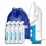 MYPURMIST 2 Tragbarer Sofort-Dampfinhalator & Verdampfer, Luftbefeuchter für trockene Nebenhöhlen, Nasenverstopfung & Beschwerden, Ultrareiner Warmer Nebel