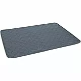 Kerbl Pet Waschbare Urinunterlage, grau, 60x45 cm, Hundeunterlage, Katzenunterlage, Mesh, Hunde, Welpen, Katzen