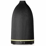 SALKING Diffuser ätherische Öle Diffusor 100ML - Duftdiffusor Aromatherapie Raumduft RGB Duftöldiffusoren Leise Essential Oil Raumdiffuser BPA-Frei Raumdiffusor Ultraschall für Schlafzimmer Schwarz