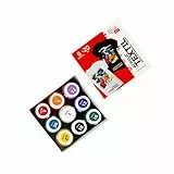 Krevo Art Stoffmalfarben Textilfarben Waschfest | Set aus 9 x 20ml Stofffarben in Fläschchen | Zum Bemalen von verschiedenen Textilien