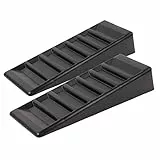Wohnmobil Ausgleichskeile Leveller 2er Set Schwarz Auffahrkeil Ausgleichskeil