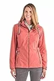 G.I.G.A. DX Damen Funktionsjacke/Outdoorjacke mit abzippbarer Kapuze Jamil WMN JCKT A, dunkelkoralle, 36, 36742-000