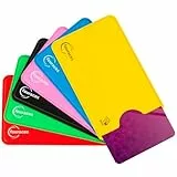 fouraces 6X RFID Blocker Schutzhülle Sicherheit gegen Datenklau - NFC Hülle - Kartenhülle für Kreditkarten und EC Karten, EC Kartenhülle für Bankkarten