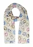 s.Oliver Leichter Schal mit S.W.-Smiley®-Print