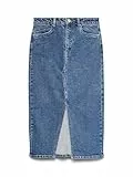 VERO MODA VMVERI HR Calf Denim Skirt GA NOOS