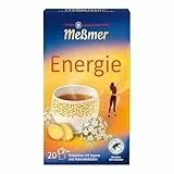 Meßmer Energie | Kräutertee mit Ingwer & Holunderblüten | 20 Teebeutel | sanft-würziger Geschmack