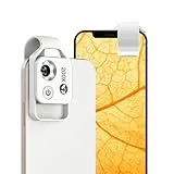 APEXEL 200X Mini-mikroskop für Smartphone-Kamera,Handy mikroskop für Smartphone,Explore Micworld with Smartphone Microscope，weiß