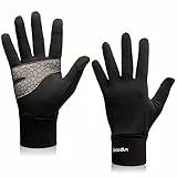 Tofern Herren Damen Thermo Handschuhe Touchscreen Unterziehhandschuhe - Winter Warme FahrradHandschuhe Skihandschuhe für Ski, Fahren, Radfahren, Wandern