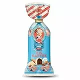 Reber Eiskaffee Constanze Mozart-Kugeln Tüte, 8er Packung, Mozart-Kugeln aus Weiße Schokolade mit Mokka Marzipan, Gefüllt mit Pistazien, Marzipan, Mandeln, Haselnuss-Nougat, 160g (8 Mozart-Kugeln)
