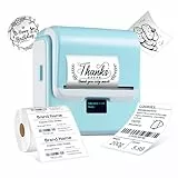 ORGSTA T003 etikettendrucker selbstklebend etikettiergerät Bluetooth & USB 2200 mAh etikettiermaschinen 50 mm/s beschriftungsgerät ettikettiergeraet Label Printer Sticker Maker