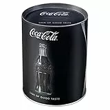 Nostalgic-Art Retro Spardose, 1 l, Coca-Cola – Sign of Good Taste – Geschenk-Idee für Coke-Fans, Original Lizenzprodukt (OLP), Sparschwein aus Metall, Vintage Blech-Sparbüchse