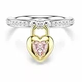 Swarovski Idyllia Motivring, Verschiedene Schliffe, Herz, Metallmix
