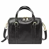 Fossil Tasche für Damen – Carlie Eco Leder Satchel, ZB1772001 – 25,4 cm L x 13,97 cm B x 20,32 cm H