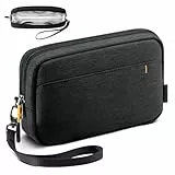 Inateck Kabeltasche Elektronik Organizer, Spritzwasserfester Reise Zubehör Tasche, Kompatibel mit Maus, USB Stick