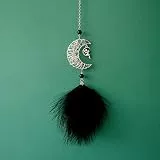 ikasus Traumfänger Auto,Dream Catcher Handgefertigt Traumfänger mit Feder Dreamcatcher Deko Handwerk Auto Deko Ornament für Car Home Decor Hochzeit Wandbehang Geschenk Autospiegel Anhänger