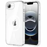 CACOE für iPhone 17e/16e Hülle mit Kameraschutz, Kompatibel mit MagSafe, Stoßfest Kratzfest Magnetisch Rückseite Handyhülle für iPhone 17e/16e Case Transluzente