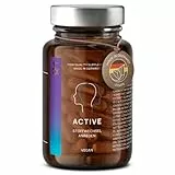 CLAV N°3 Active - Stoffwechsel mit L-Carnitin, Grüntee Extrakt, Guarana, Ginkgo & Ginseng - gegen Müdigkeit und Erschöpfung - 60 Stoffwechsel Kapseln - Vegan
