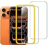 ivoler 2 Stück Schutzfolie für iPhone 17 Pro Max 6.9 Zoll, Panzer Schutz Glas Folie Displayschutz mit Einfaches Installationswerkzeug, 9H Härte, HD Klar, Anti-Kratz, Anti-Bläschen, Anti-Stoßfest