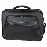 Hama Laptop Tasche bis 17.3 Zoll (Notebook Tasche für Laptop, Tablet, MacBook, Chromebook bis 17,3 Zoll, Umhängetasche als Arbeitstasche oder Schultasche für Herren und Damen) schwarz