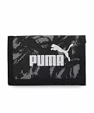 PUMA PUMA Phase AOP Wallet, Unisex-Erwachsene Geldbörsen, PUMA Black-Concrete Gray AOP, One size -