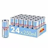 Red Bull Energy Drink Zero, 24 x 250ml, Dosen Getränke 24er Palette, OHNE PFAND