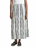 TOM TAILOR Denim Damen 1046693 Maxi Rock, 37994-Watercolor Stripe, M