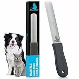 BluePet Krallenfeile für Hunde und Katzen, Nagelfeile Hundekrallen, Krallenpflege Hund, Katze & Kleintiere, Ergänzung zu Krallenschere & Krallenschleifer (Feine Feile)