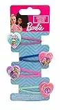 Joy Toy Barbie 4 Haarspangen auf backercard 5x15 cm