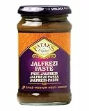 PATAKs Jalfrezi Currypaste, Leicht scharfe Gewürzpaste für authentische Curry-Gerichte, Ideal zum Würzen von Fleisch, Fisch oder Gemüse, 1 x 283 g
